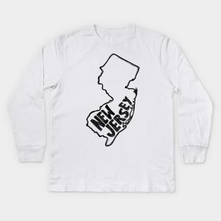 New Jersey Kids Long Sleeve T-Shirt